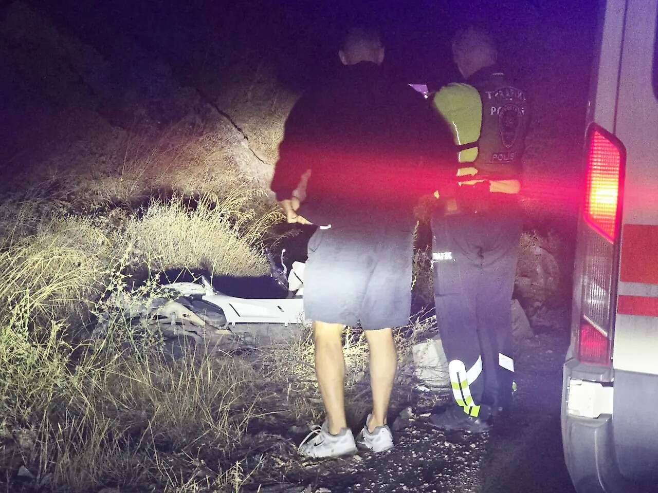 Muğla’da Motosiklet Şarampole Yuvarlandı, Sürücü Yaralandı 1